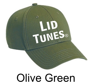 Lid Tunes Olive Green Hat